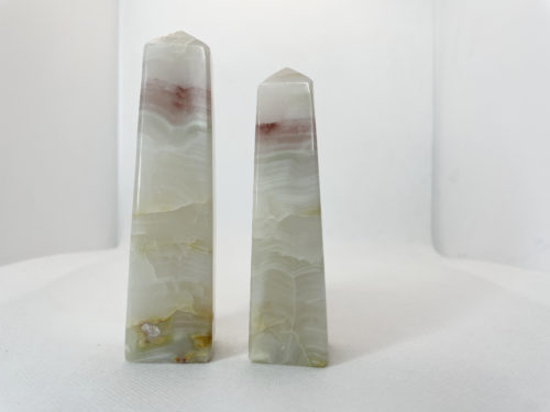 Pink-banded-onyx-tower-Crystal